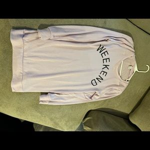 Long sleeve nightgown